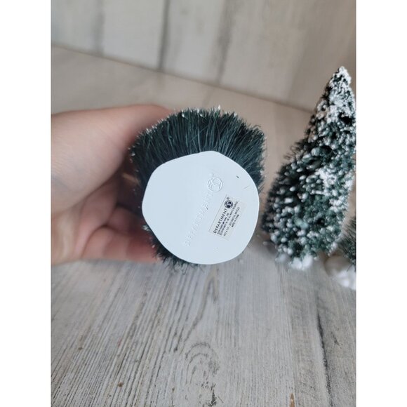 Frosted tree mini branch village accessory xmas - Picture 4 of 6